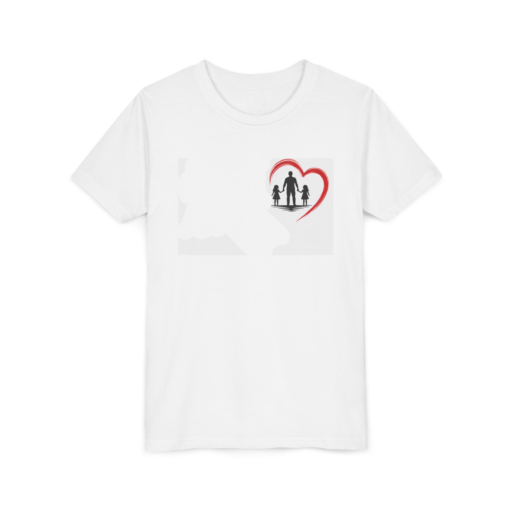 Youth Short Sleeve dadheart tee