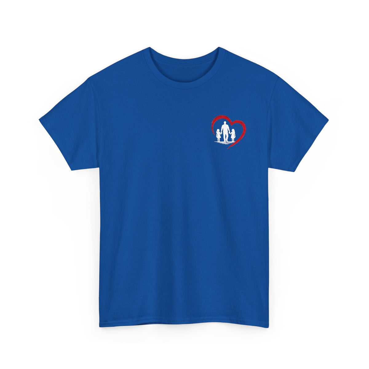 Dad Role T‑Shirt - "Being a Dad is My Honor, It's My Heart" Family Father's Day Tee