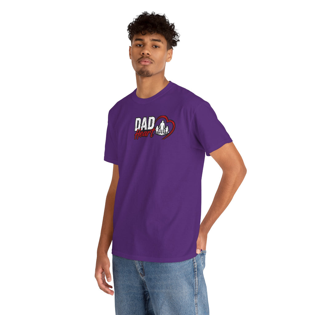 Dad Heart T-Shirt — Protecting What Matters Most Father’s Day Tee