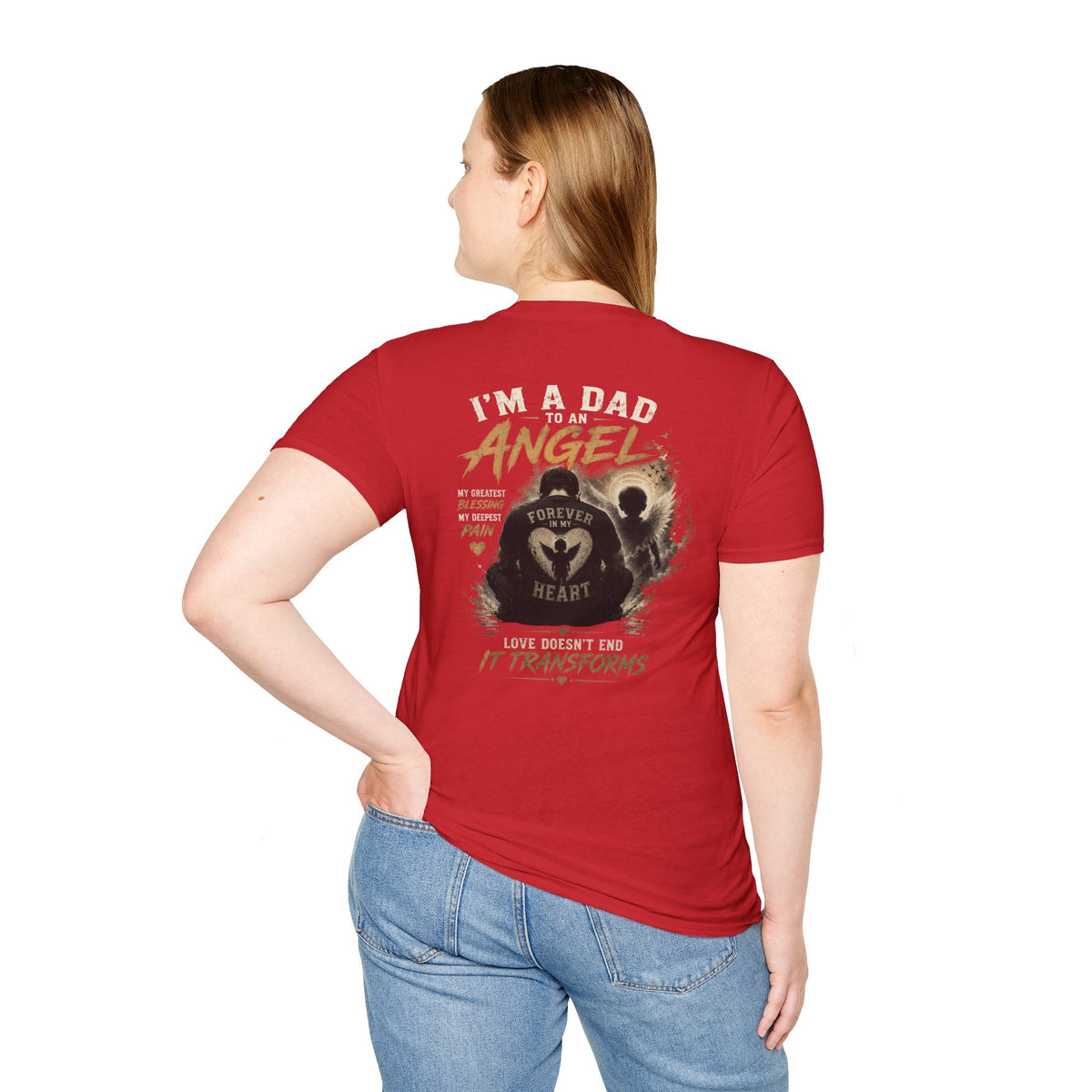 Family Heart T-Shirt — Parent & Children Love Graphic Tee