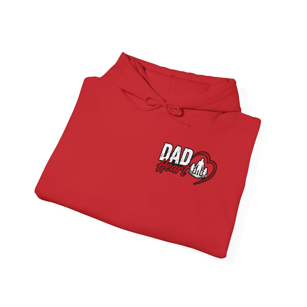 Dad Life Hoodie — 'Dad Heart' Father & Kids Matching Hoodie, 'Teach Them Now' Family Father's Day Gift