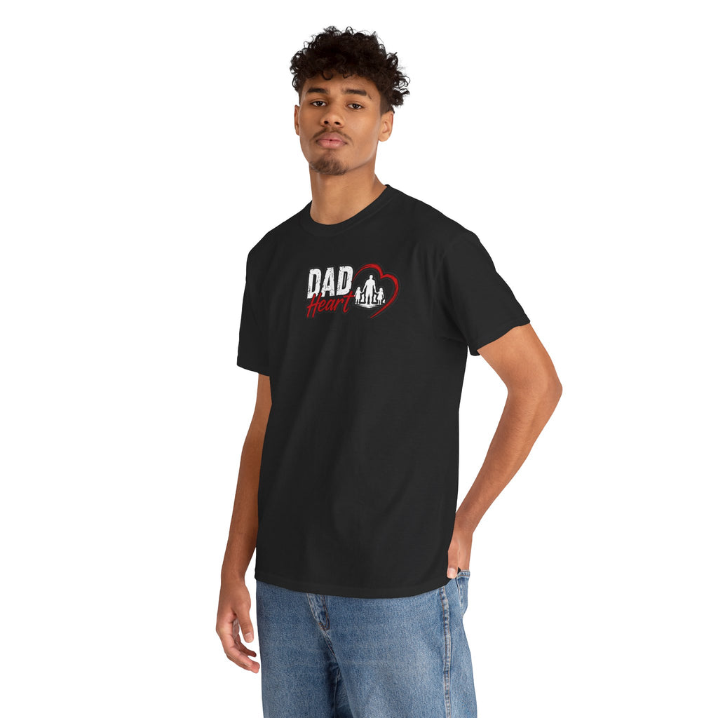 Dad Heart T-Shirt — Protecting What Matters Most Father’s Day Tee