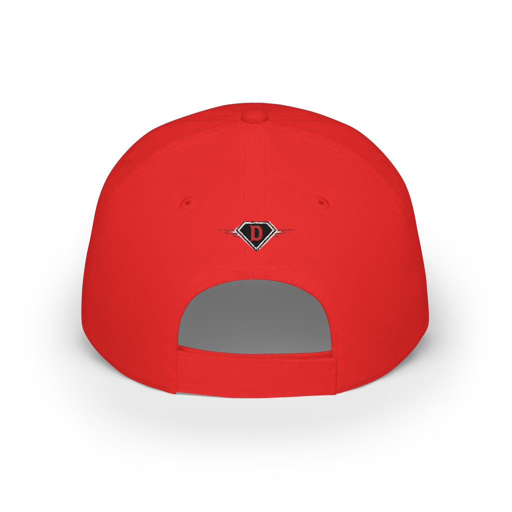 Dad Silhouette Baseball Cap — 'DAD' Heart Design | Father’s Day Gift