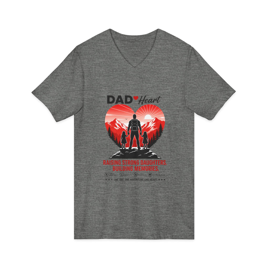 Unisex Jersey Short Sleeve V-Neck Tee