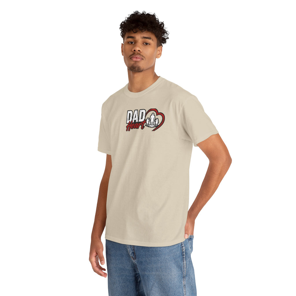 Dad Heart T-Shirt — Protecting What Matters Most Father’s Day Tee