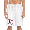 Board Shorts – Dad & Kids Heart Beach Swim Trunks