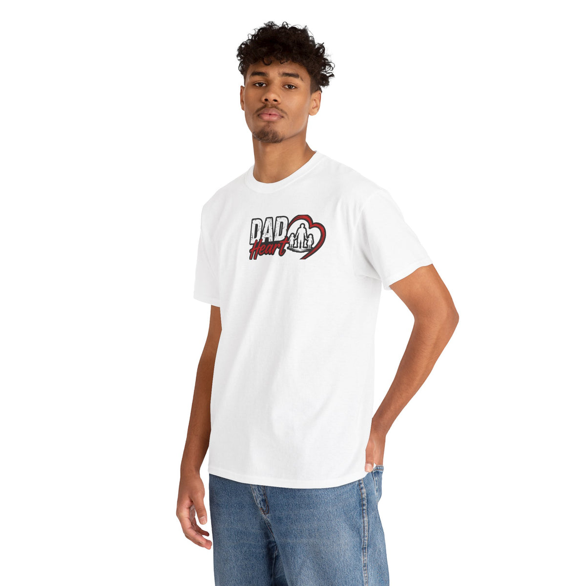 Dad Heart T-Shirt — Protecting What Matters Most Father’s Day Tee