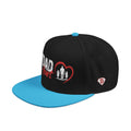 Embroidered Snapback Hat — Red Heart & Band Logo