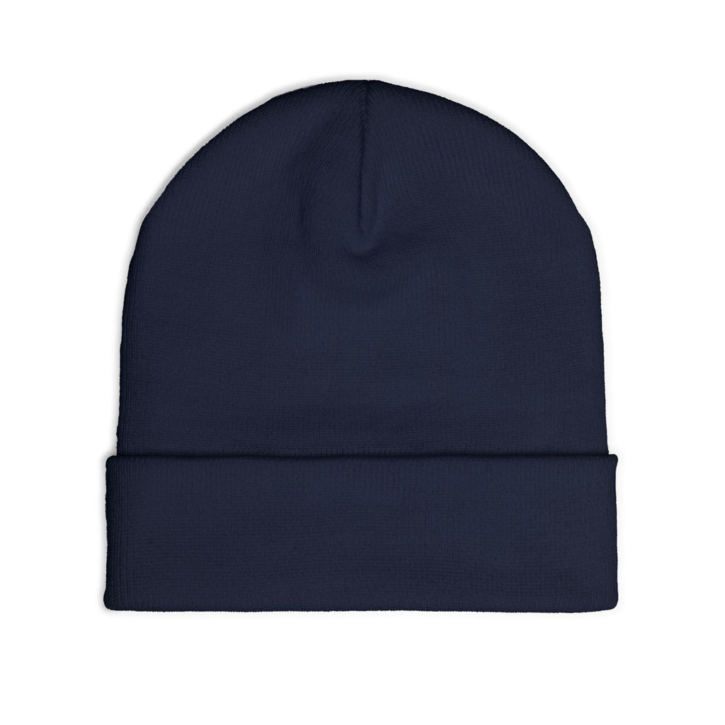 Dad Heart Embroidered Knit Beanie — Father’s Day Cozy Dad Hat