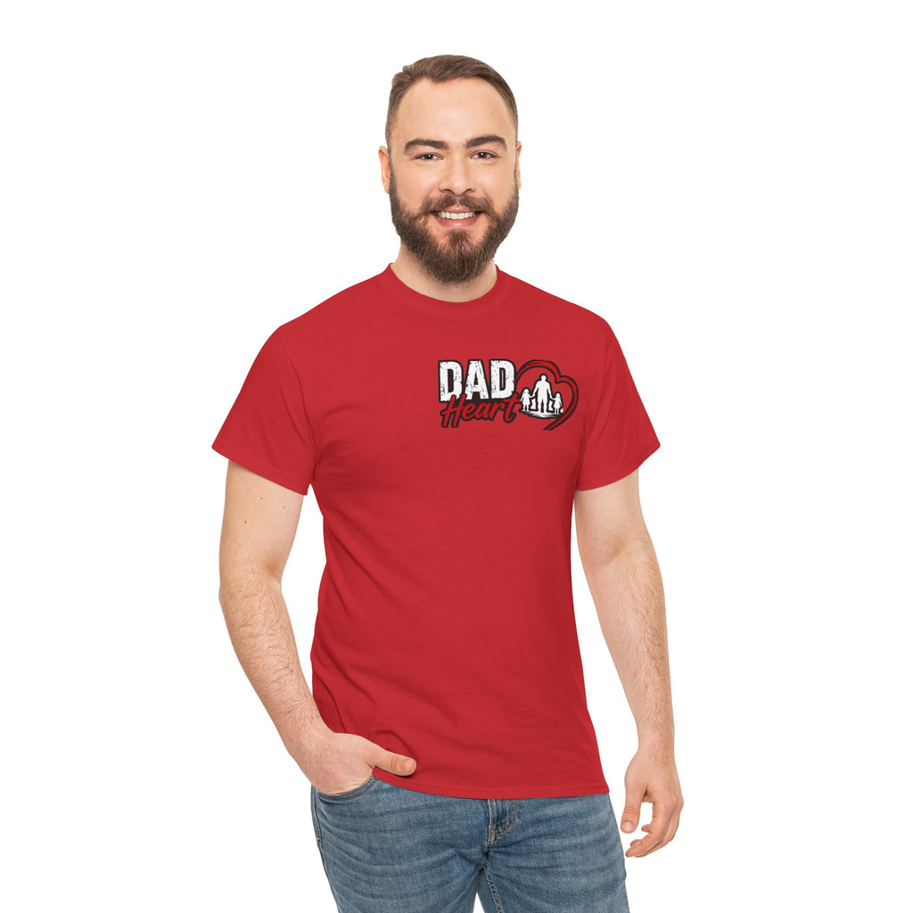 Dad Heart T-Shirt — Protecting What Matters Most Father’s Day Tee