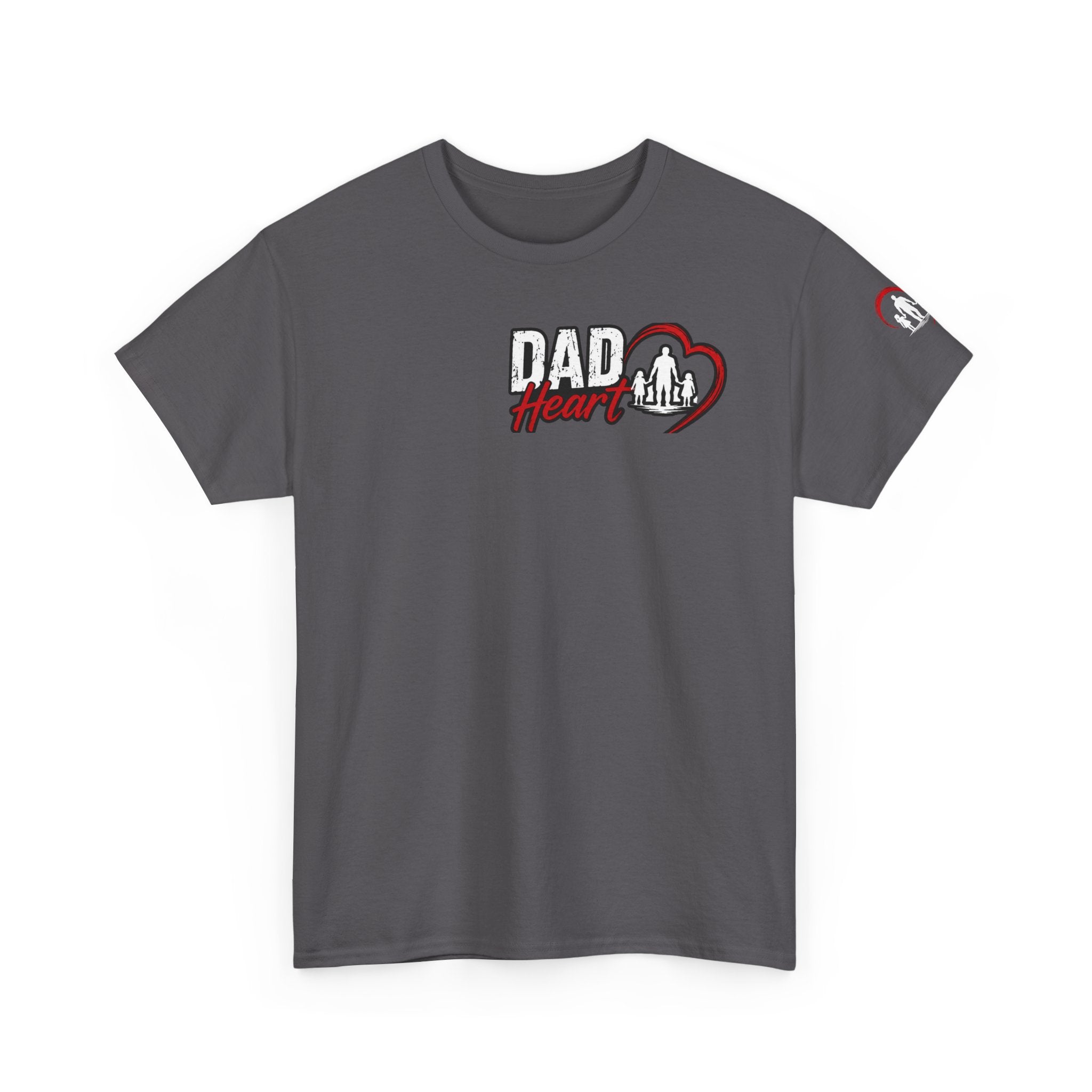 Dad Heart T-Shirt — Protecting What Matters Most Father’s Day Tee