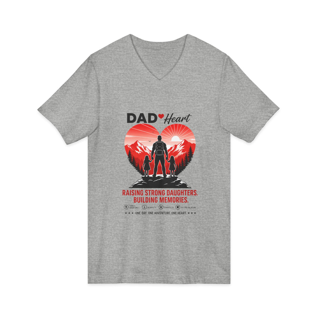 Unisex Jersey Short Sleeve V-Neck Tee