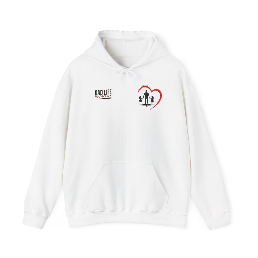 Dad Life Hoodie — 'Dad Heart' Father & Kids Matching Hoodie, 'Teach Them Now' Family Father's Day Gift