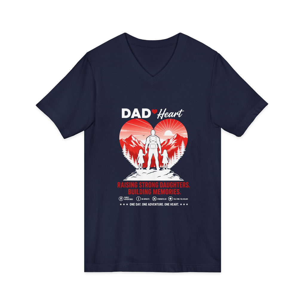 Unisex Jersey Short Sleeve V-Neck Tee